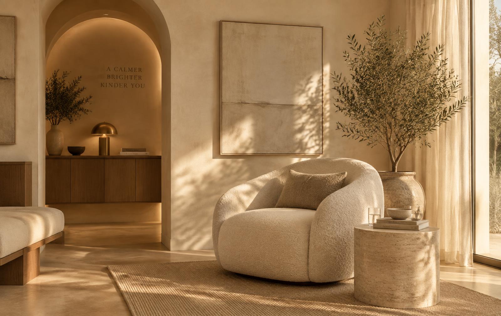 Serene, sunlit counseling lounge at You Matter Counseling Connecticut in Southington
